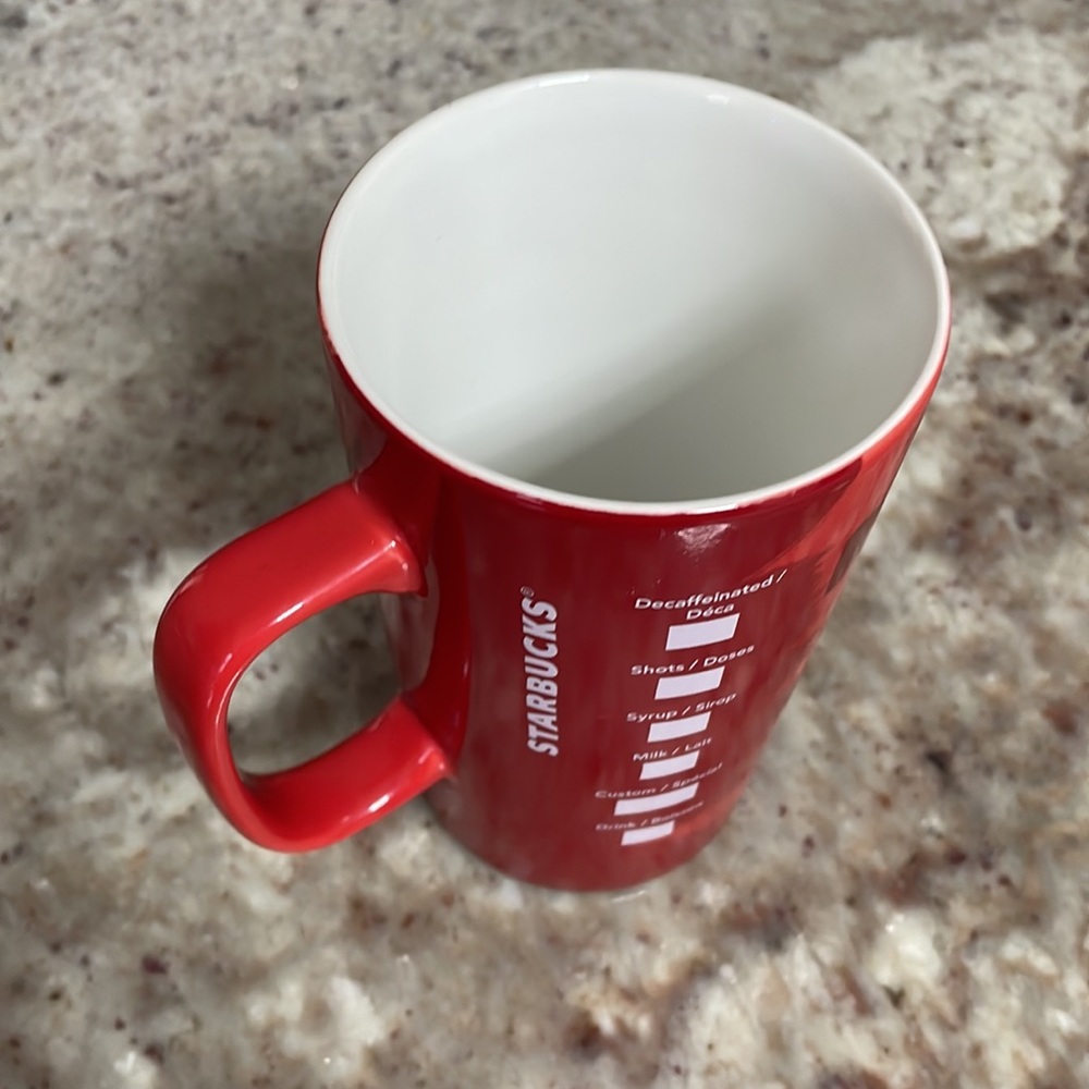 Starbucks Red Cup Mug 16oz - Picture 3 of 5